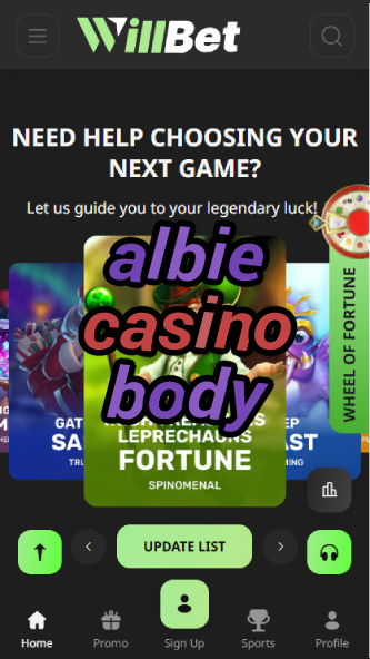 Albie Casino Body - Fitness in Casino Industry-casinoorder.vip